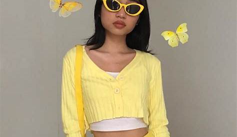 Trendy Outfits Yellow Top OANH 🐉🇻🇳 On Instagram “They Call Me Queen