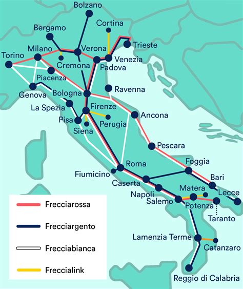 trenitalia map