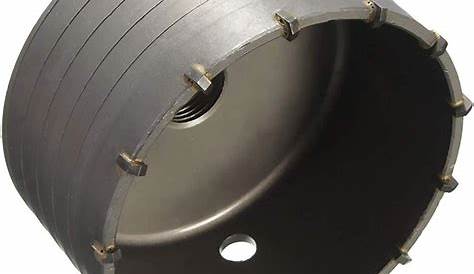 scie trepan carbure sds max 125 mm béton maçonnerie