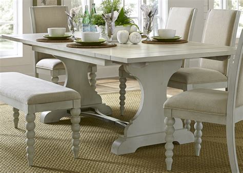 trestle extension dining room table