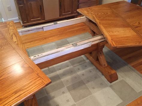 Trestle Table Extension Slides