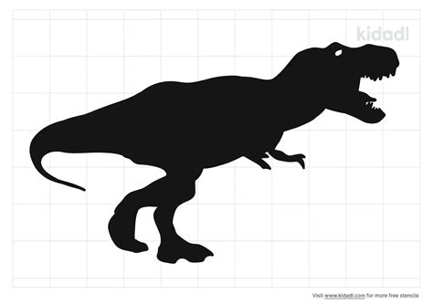 Trex Printable Stencil