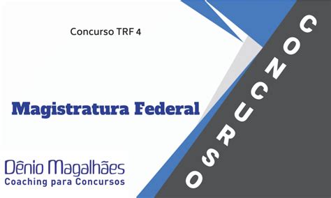 trf 4 concurso juiz federal