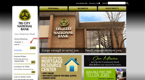 tri city national bank online