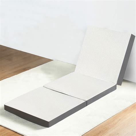 tri fold folding mattress
