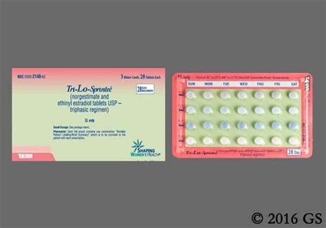 tri lo sprintec dosage