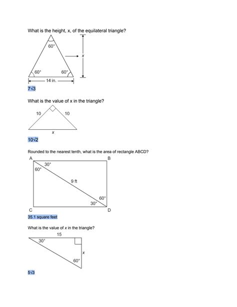 Tri-Triangles Answers