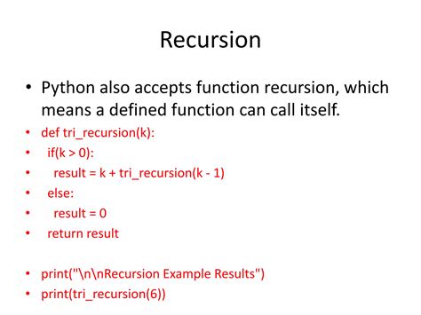 Tri_Recursion Function