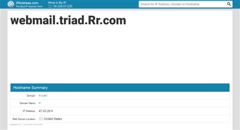 triad rr webmail customer service