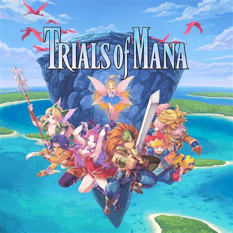 Trials of Mana SNES Box Art Cover by Abraham Daniel Perez