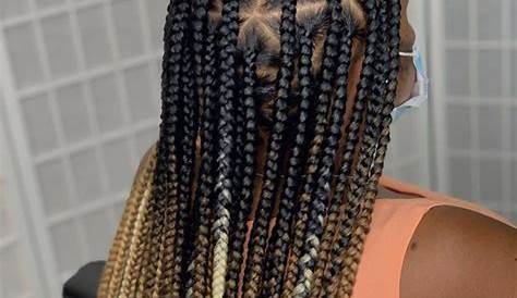 Triangle Box Braids With Color At The End 30 Amazing We Cannot Get Over New