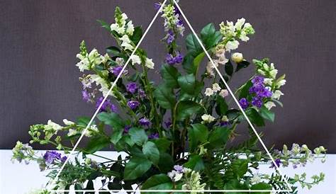 Triangle arrangement Flowers, Floral, Floral design