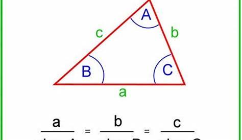 Triangle Formula Sin How To Calculate The Sides And Angles Of s Owlcation