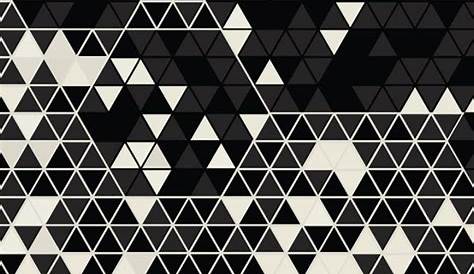 Triangle Pattern Black And White · Free Stock Photo