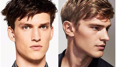 Triangle Shaped Face Men Shape Hairstyles Short Sides With