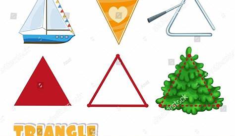 Triangle Shaped Things Names LEARN SHAPES TRIANGULAR OBJECTS EDUCATIONAL VIDEO YouTube