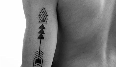 Triangle Tattoo Men Pin En s