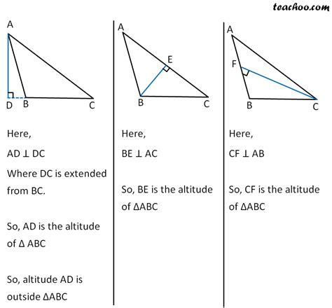 Triangle Altitude Problems