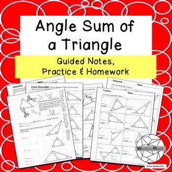 Triangle Angle Notes
