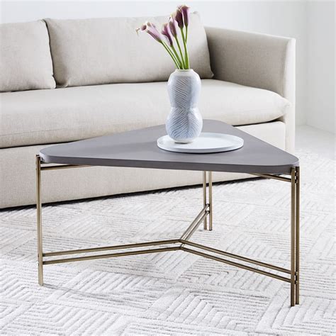 triangle coffee table