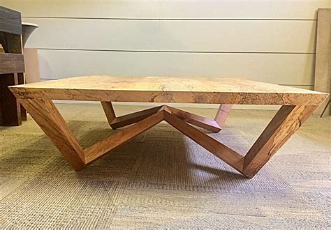 Triangle Coffee Table With Storage