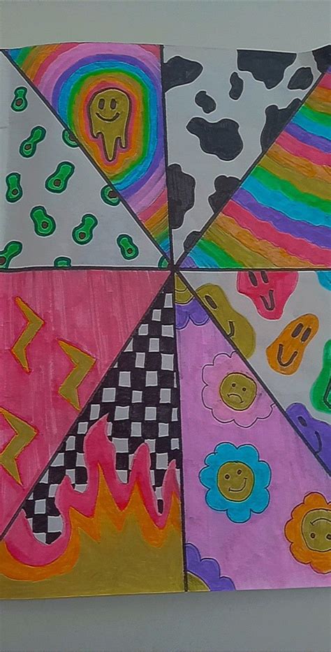 Triangle Drawing Poster