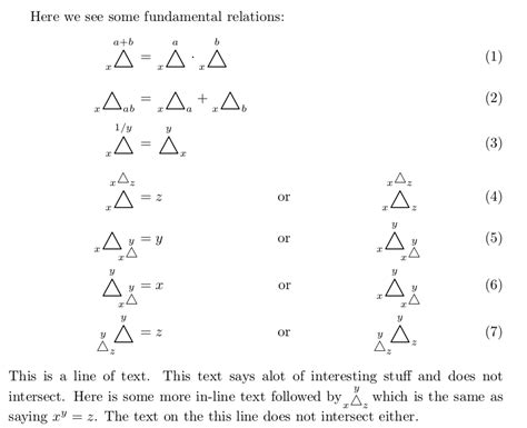 Triangle Equal In Latex