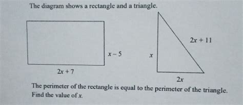 Triangle Equal Rectangle