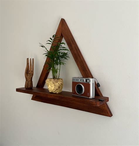 Triangle Floating Wall Shelf