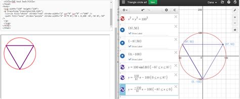 Triangle Function Desmos