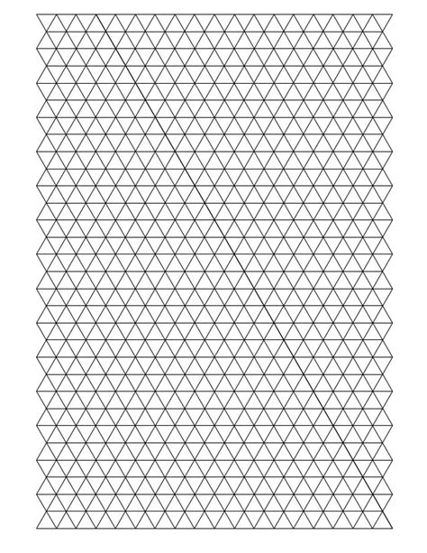 Triangle Graph Paper To Print