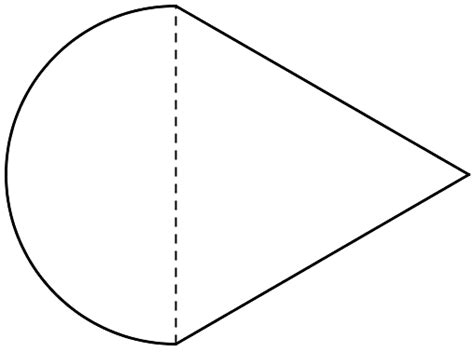Triangle In Half Circle