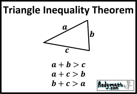 triangle inequality theorem problems