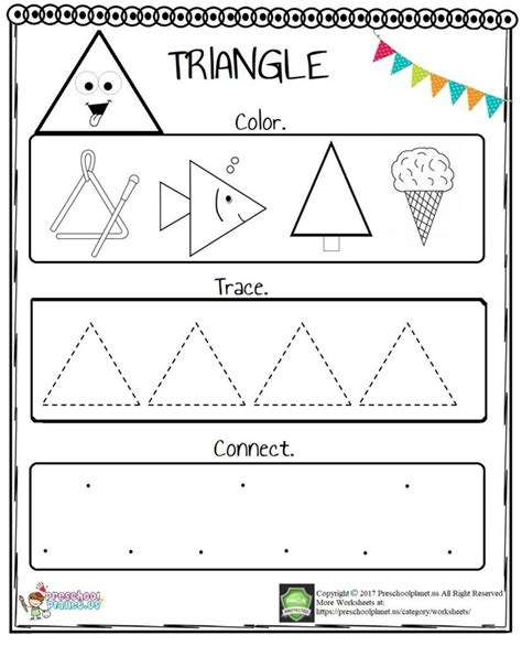 Triangle Lesson For Kindergarten
