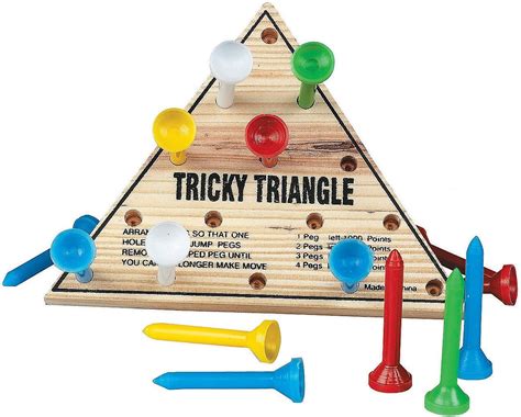Triangle Peg Game Cracker Barrel