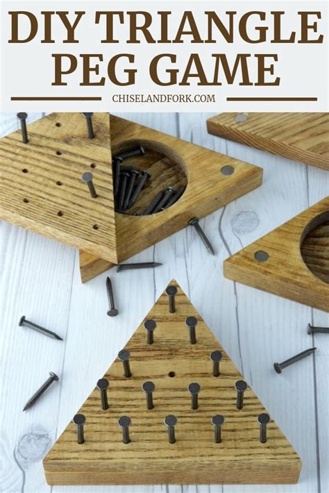 Triangle Peg Game Instructions