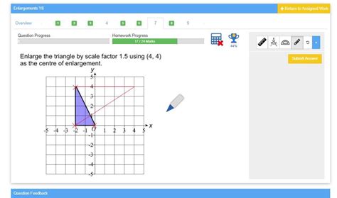 Triangle Scale Factor Of 1/5