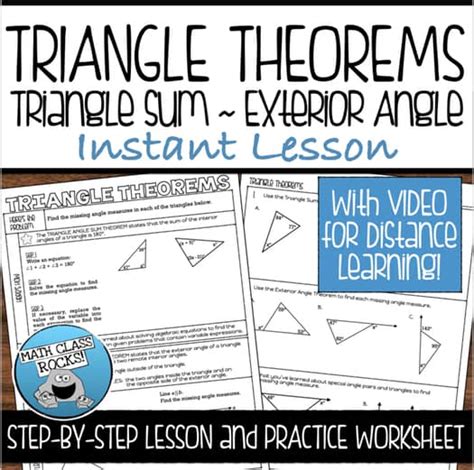 Triangle Theorems Guided Notes