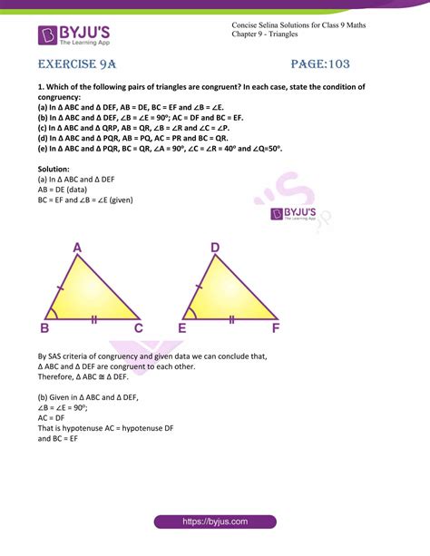 triangles class 9 solved examples