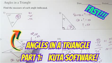 Triangles Kuta Software