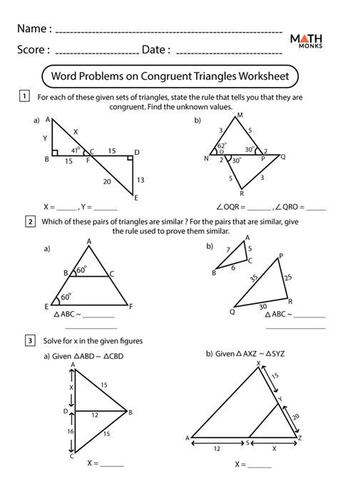 triangles practice problems