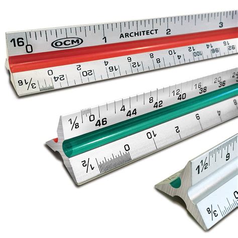 Triangular Architectural Ruler