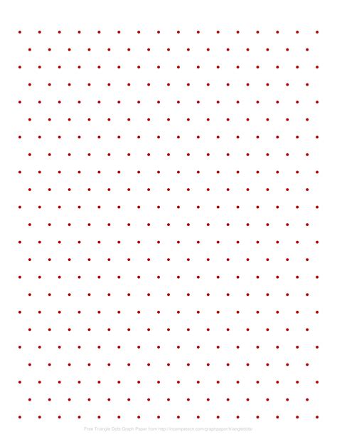 Triangular Dot Graph Paper