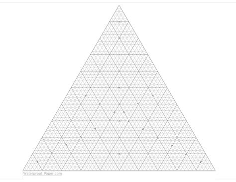 Triangular Grid Graph Paper