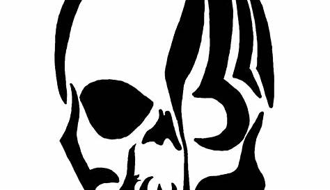 Icon Download Tribal Skull Tattoos PNG Transparent Background, Free