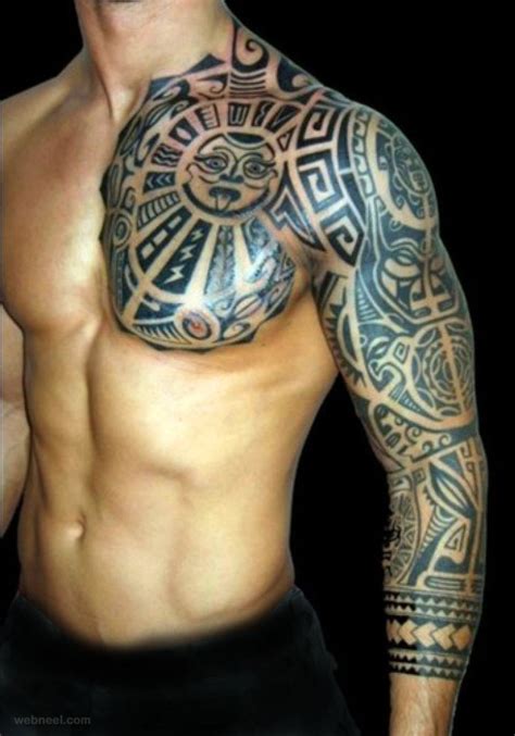 tribal sleeve tattoos example