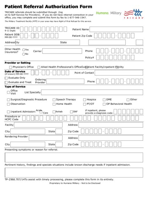 Free TRICARE Prior (Rx) Authorization Form PDF eForms Free