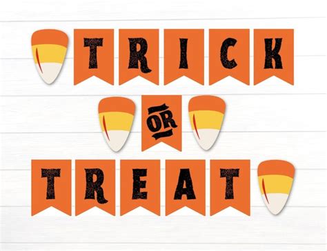 Printable Trick or Treat Banner...by Party Like Paula. 5.00, via Etsy
