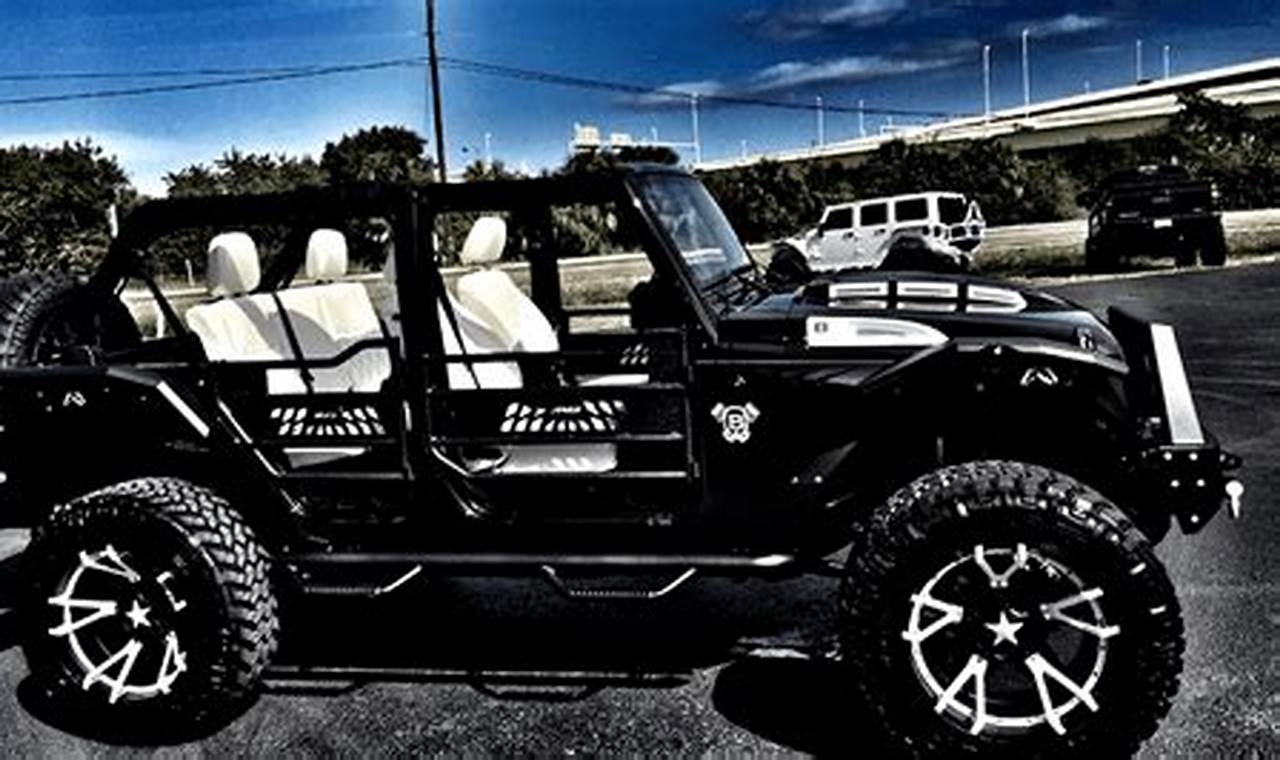 tricked out jeep wrangler for sale