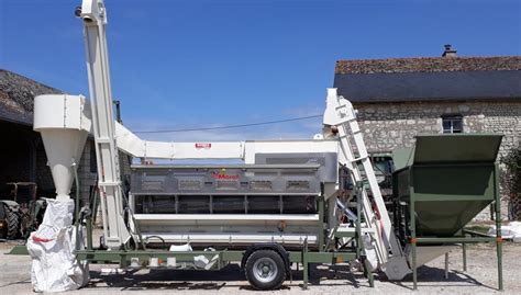 Nettoyeur à grain de tamis UKS 1400 kg/h Séparation / triage